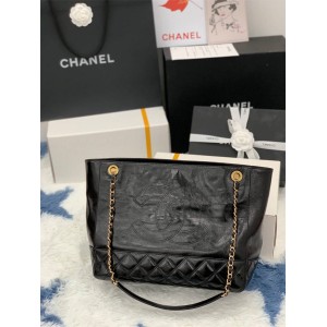 CHANEL香奈儿AS8345 经典双C大LOGO购物袋