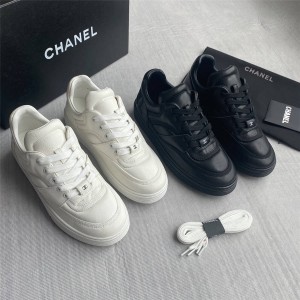 CHANEL官网香奈儿手表专卖店新款女士真皮运动鞋女鞋板鞋